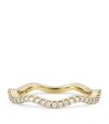 ATELIER SWAROVSKI YELLOW GOLD AND LAB-GROWN DIAMOND ARC-EN-CIEL RING,15156285