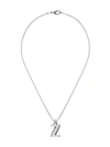 Gucci Silver "z" Letter Necklace In 0811 Undefined
