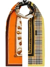BURBERRY ARCHIVAL MONTAGE-PRINT SCARF