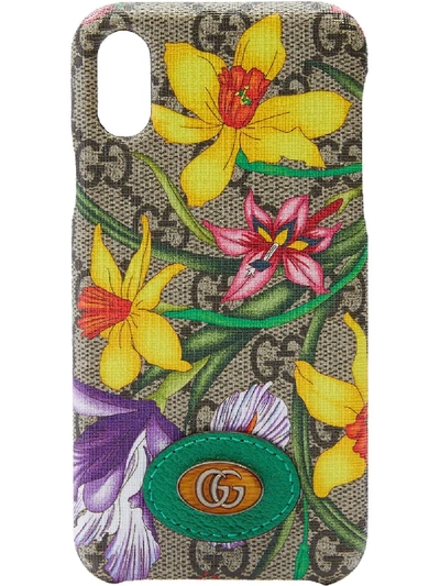 Gucci 'ophidia Gg' Iphone X/xs-hülle In Nude