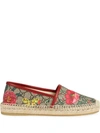 GUCCI GG FLORA PATTERN ESPADRILLE