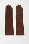 AGNELLE CELIA LEATHER GLOVES