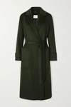 BURBERRY BELTED CASHMERE COAT