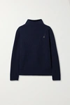 AKRIS RIBBED CASHMERE TURTLENECK jumper