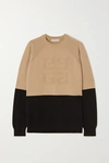 GIVENCHY TWO-TONE CASHMERE SWEATER