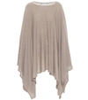 AGNONA CASHMERE-BLEND PONCHO,P00426674