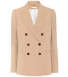 CHLOÉ STRETCH-WOOL BLAZER,P00442458