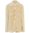 CHLOÉ SHEARLING SHIRT JACKET,P00442522