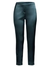 Elie Tahari Women's Marcia Satin Ankle Pants In Jasper