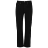 Levi's Levis Black Ribcage Straight Ankle Jeans In Black
