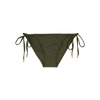 MELISSA ODABASH MALIBU ARMY GREEN BIKINI BRIEFS,3649421