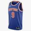 Nike Rj Barrett Knicks Icon Edition Men's  Nba Swingman Jersey In Rush Blue