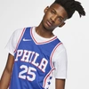Nike Ben Simmons 76ers Icon Edition  Nba Authentic Jersey (rush Blue) In Rush Blue