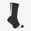 Nike Elite Basketball Crew Socks In Black/white