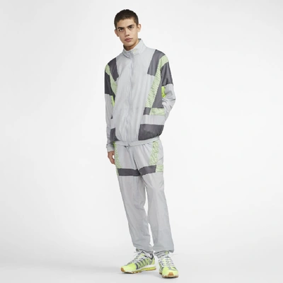 Nike M Nrg X Woven Techno 2 Piece Tracksuit In Wolf Grey
