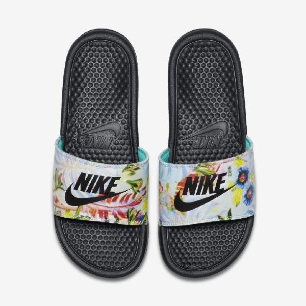 nike benassi jdi floral women's slide