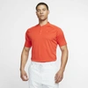 Nike Dri-fit Momentum Men's Standard Fit Golf Polo In Red