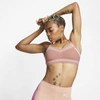 Nike Flyknit Indy Tech Pack Women's Medium-support Sports Bra In Pink