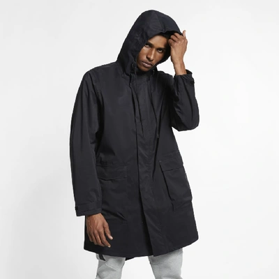 Nike Lab Collection Men's Parka In Black