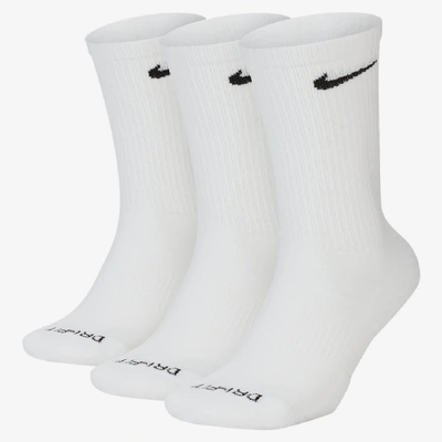 NIKE UNISEX EVERYDAY PLUS CUSHIONED TRAINING CREW SOCKS (3 PAIRS),12476891
