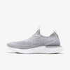 Nike Epic Phantom React Flyknit Men's Running Shoe In Wolf Grey/white/wolf Grey