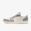 Jordan Women's Air  1 Retro Low Slip Shoes In Atmosphere Grey/pale Ivory/pale Ivory