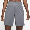 Nike Dri-fit Women's Basketball Shorts In Dark Grey