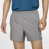 NIKE CHALLENGER MEN'S 5" BRIEF-LINED RUNNING SHORTS