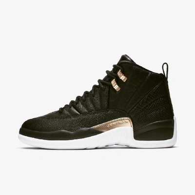 Jordan Air  12 Retro Women's Shoe In Black