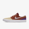 Nike Sb Zoom Stefan Janoski Rm Skate Shoe In Desert Ore/dusty Peach/team Red/light Armory Blue