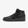 Jordan Air  1 Mid Shoe In Black