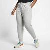 Nike Women's  Sportswear Essential Fleece Pants (plus Size) In Grey
