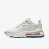 Nike Air Max 270 React (american Modern) Women's Shoe (summit White) - Clearance Sale In Summit White,phantom,coral Stardust,ghost Aqua