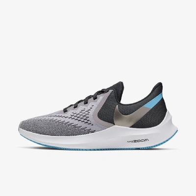 Nike Air Zoom Winflo 6 Men's Running Shoe In Atmosphere Grey