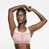 Nike Women's Fe/nom Flyknit High-support Non-padded Sports Bra In Pink