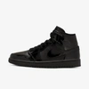 Jordan Air  1 Mid Women's Shoe In Black