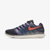 Nike Court Air Zoom Vapor X Women's Hard Court Tennis Shoe In Gridiron/phantom/hyper Crimson