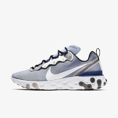 Nike React Element 55 Men's Shoe (indigo Fog) - Clearance Sale In Indigo Fog,mystic Navy,half Blue,white