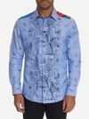 ROBERT GRAHAM LIMITED EDITION HAPPINESS AWAITS SPORT SHIRT