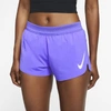 Nike Aeroswift Women's Running Shorts In Psychic Purple