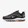 Nike Air Max 98 Premium Women's Shoe In Black