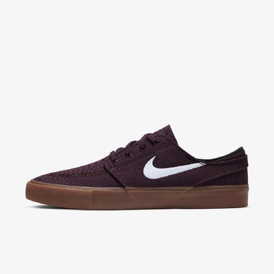 Nike Sb Zoom Stefan Janoski Canvas Rm Skate Shoe In Mahogany