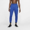 Nike Dri-fit Men's Tapered Fleece Training Pants In Game Royal/black/habanero Red/electric Green
