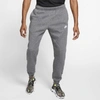 Nike Men's  Sportswear Club Fleece Pants In Grey