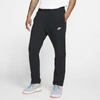 Nike Sportswear Tatting Long Pants Men Black In Transparent