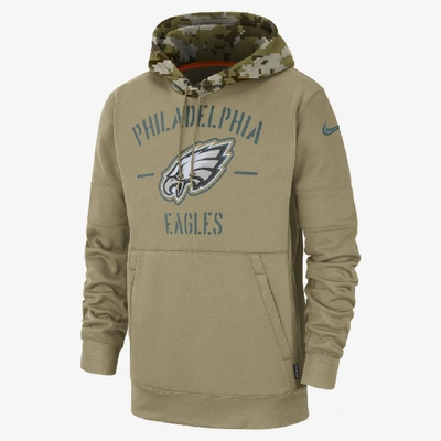Nike Therma Salute To Service (nfl Eagles) Men's Hoodie In