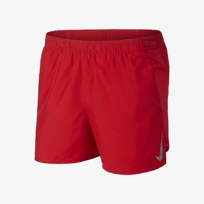 Nike Challenger Men's 5" Brief-lined Running Shorts In University Red