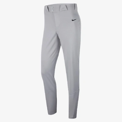 Nike Men's Vapor Select Baseball Pants In Grey