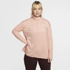 Nike Element Women's Running Top (plus) In Pink