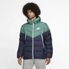 Nike Sportswear Windrunner Down Fill Hooded Puffer Jacket In Green